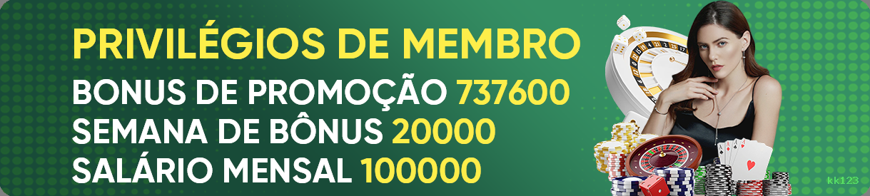 Bônus e prêmios kk123